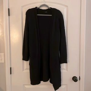 MODERN CANVAS - Black Long Cardigan - Size L